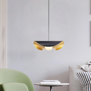 Curved Shell Pendant Light