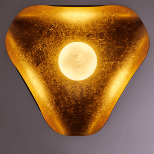 Curved Shell Pendant Light