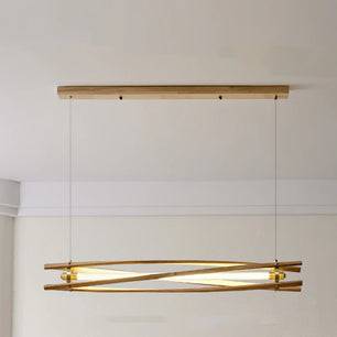 Axis Wood Chandelier