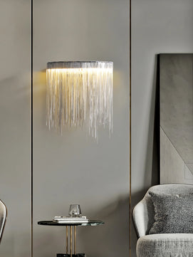 Cadena Tassel Wall Lamp