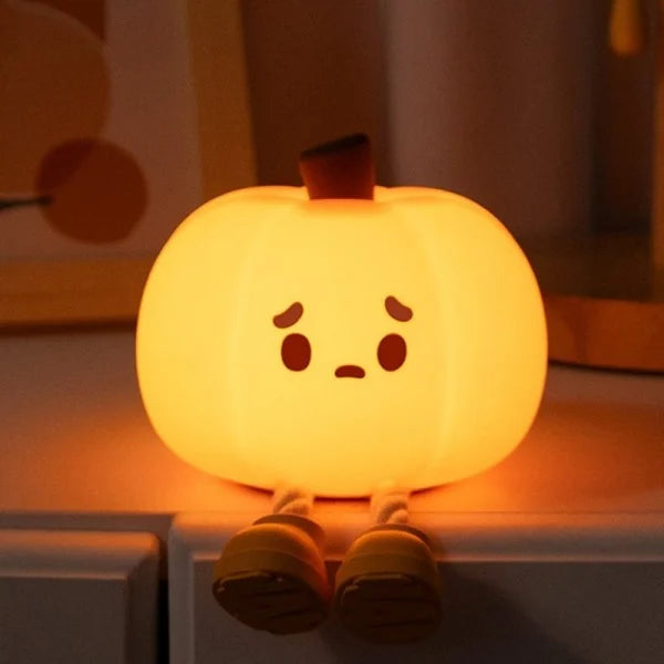 Halloween Sad Little Pumpkin Led Table Night Lamp S194