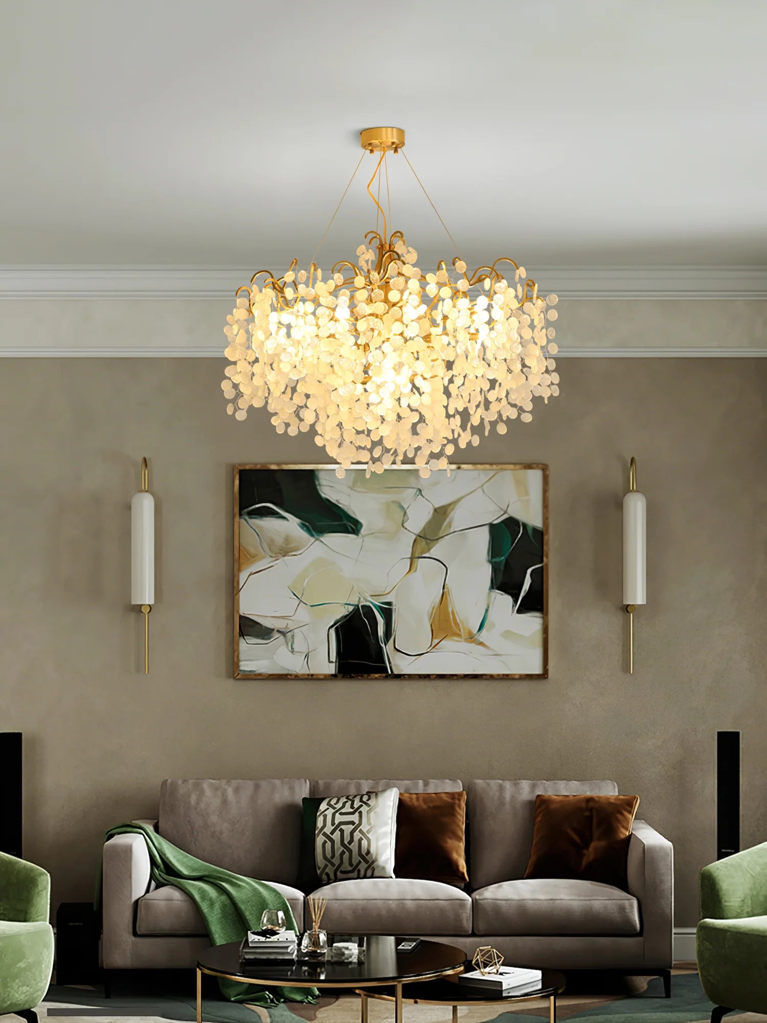 Shiro Noda Round Chandelier