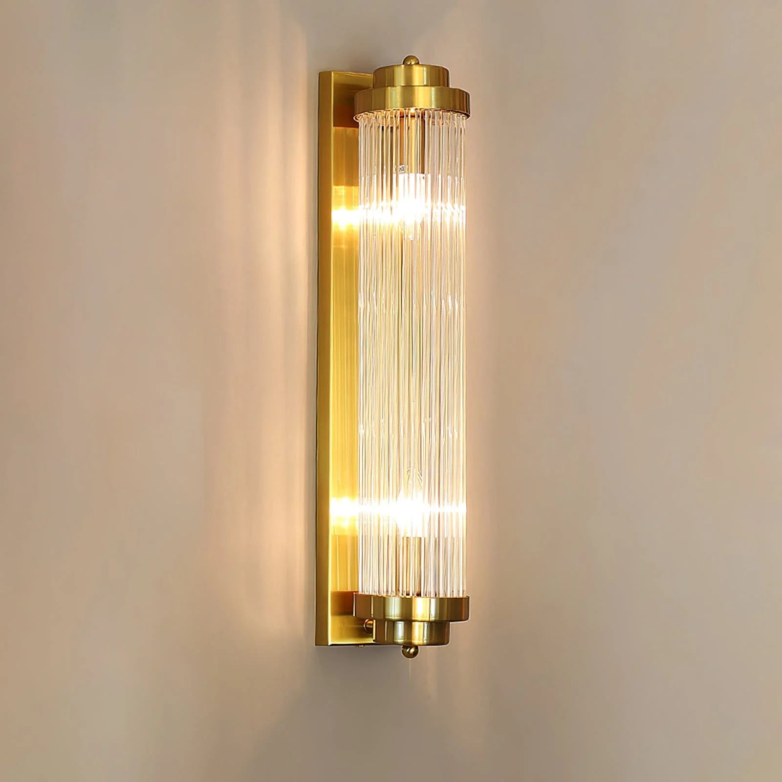 Pillar Offset Wall Lamp