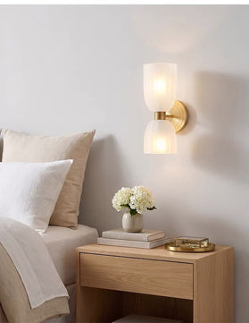 Tulipano Up Down Glass Wall Sconce