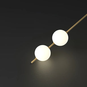 Vertical Balls Wall Lamp