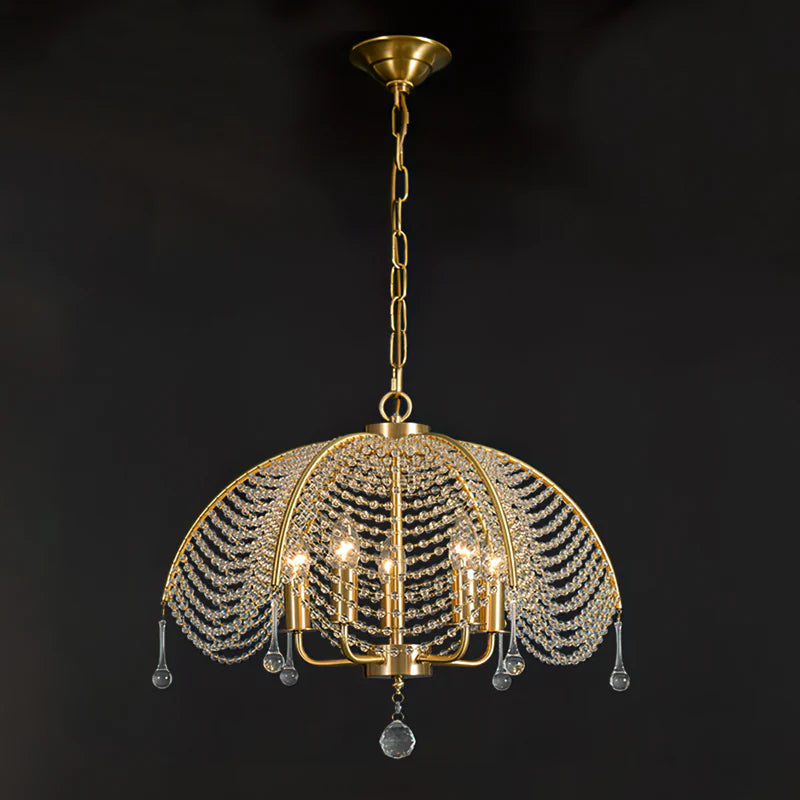 Neville Brass Chandelier