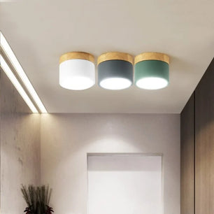 Nordic Cylindrical LED Ceiling Light S43