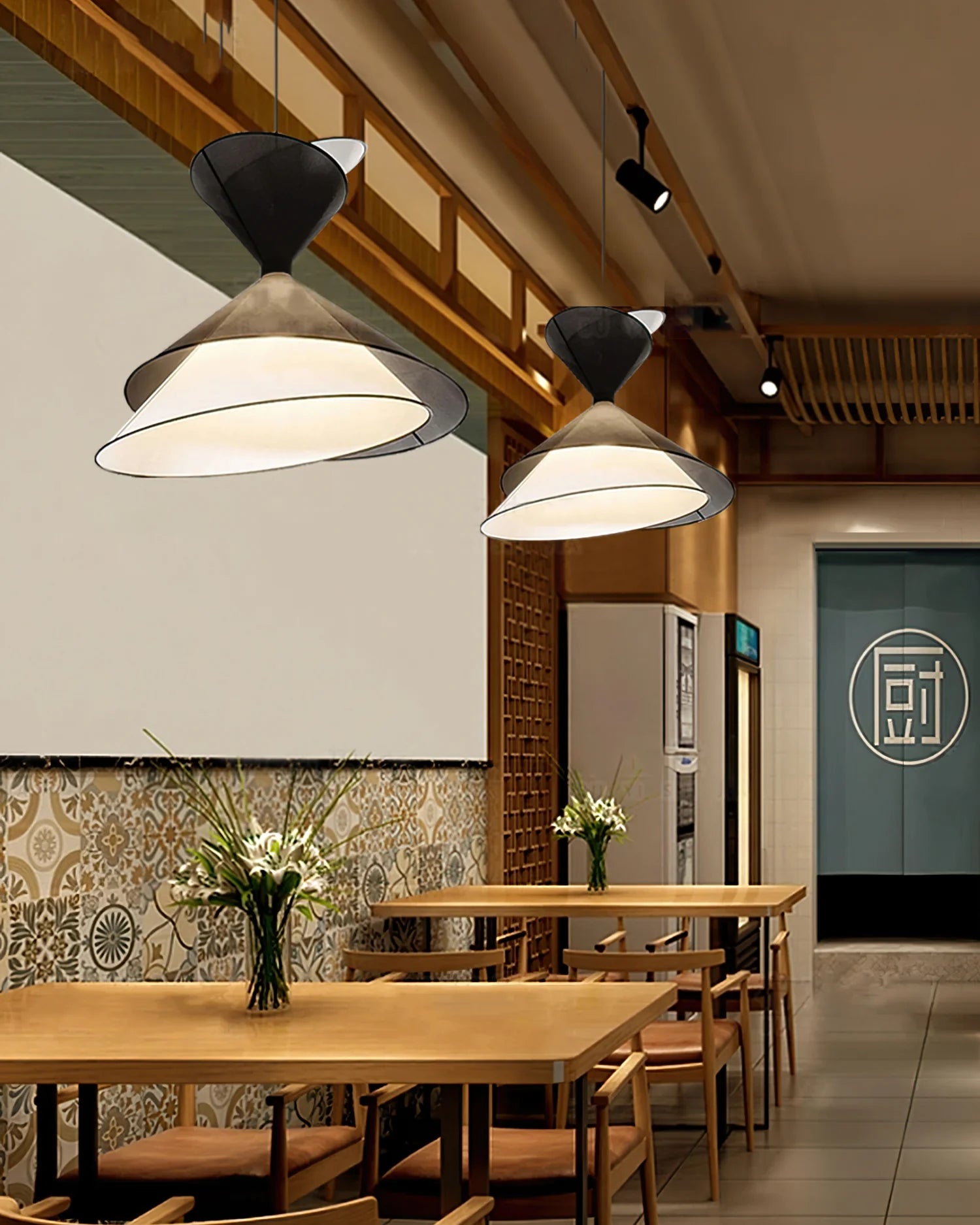 Grand Kimono Pendant Lamp