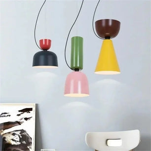 Contemporary Coloured Alphabeta Pendant Lamp S60