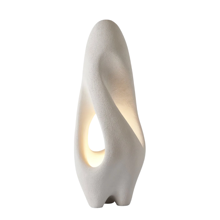 Wabi-Sabi White Floor Lamp