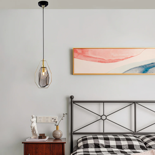 Faceted Gem Pendant Light