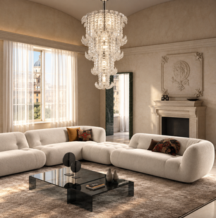 Palma Cristallo Chandelier