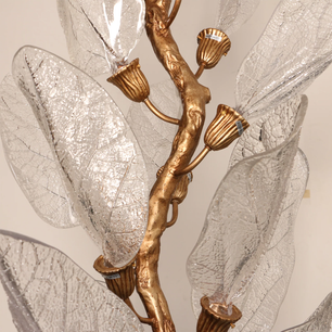 Bronze Branch Chandelier