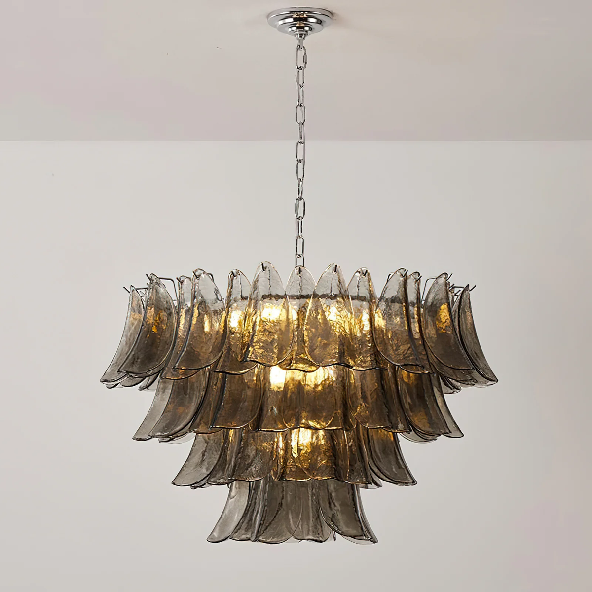 Fumé Oro Chandelier