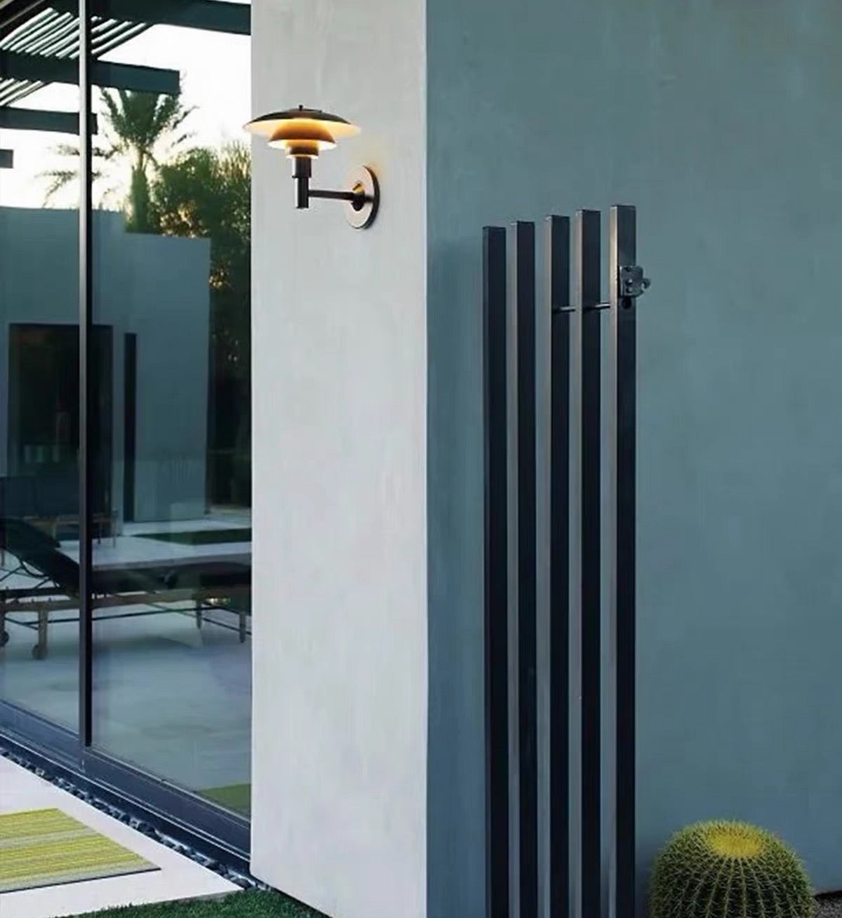Cappello Tiered Outdoor Wall Sconce