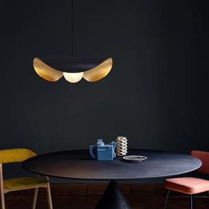 Curved Shell Pendant Light