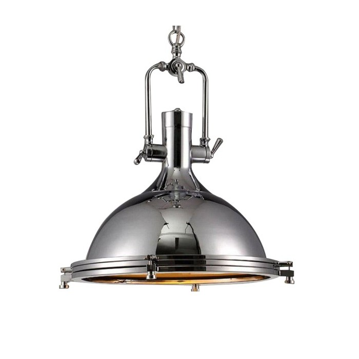 Industrial Nautical Dome Pendant Light