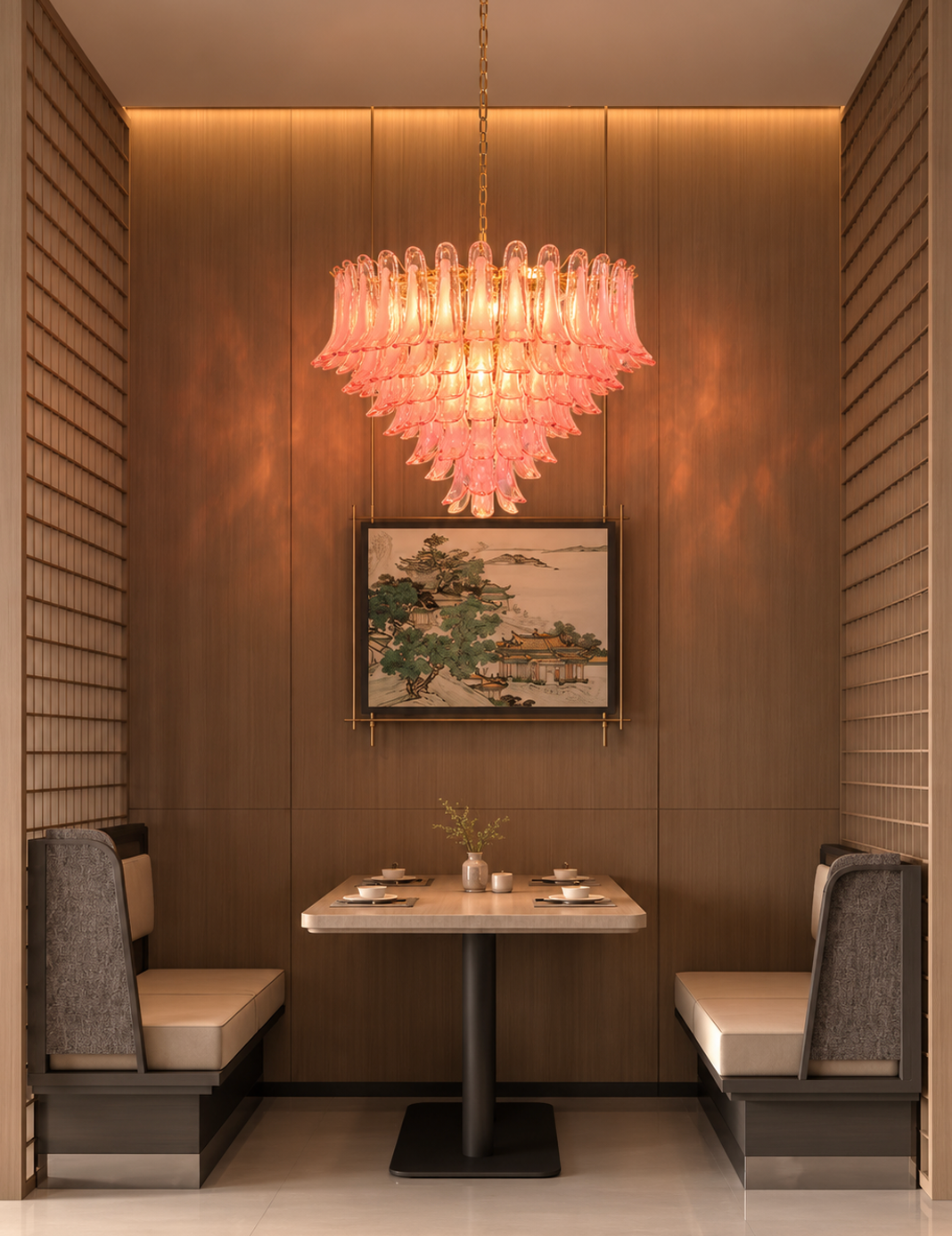 Petalo Rosa Chandelier