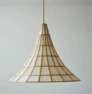 Campana Brass & Glass Pendant