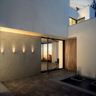 Cilindro Adjustable Spotlight Outdoor Wall Light