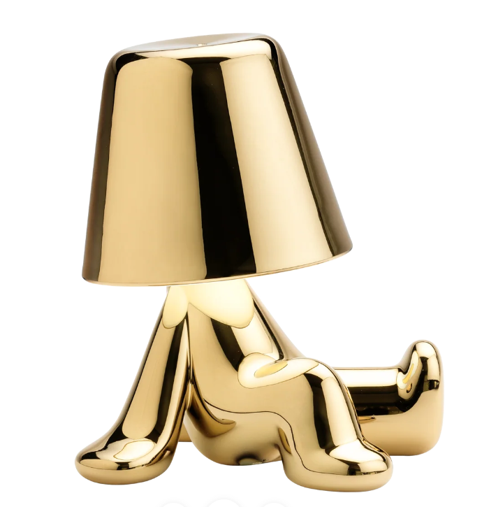 Golden Brother Lamp