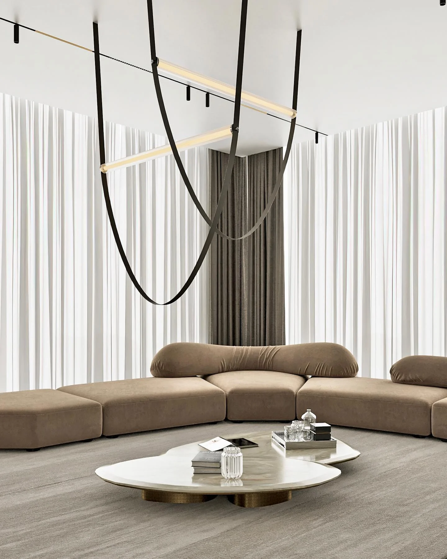 Wireline Pendant Light