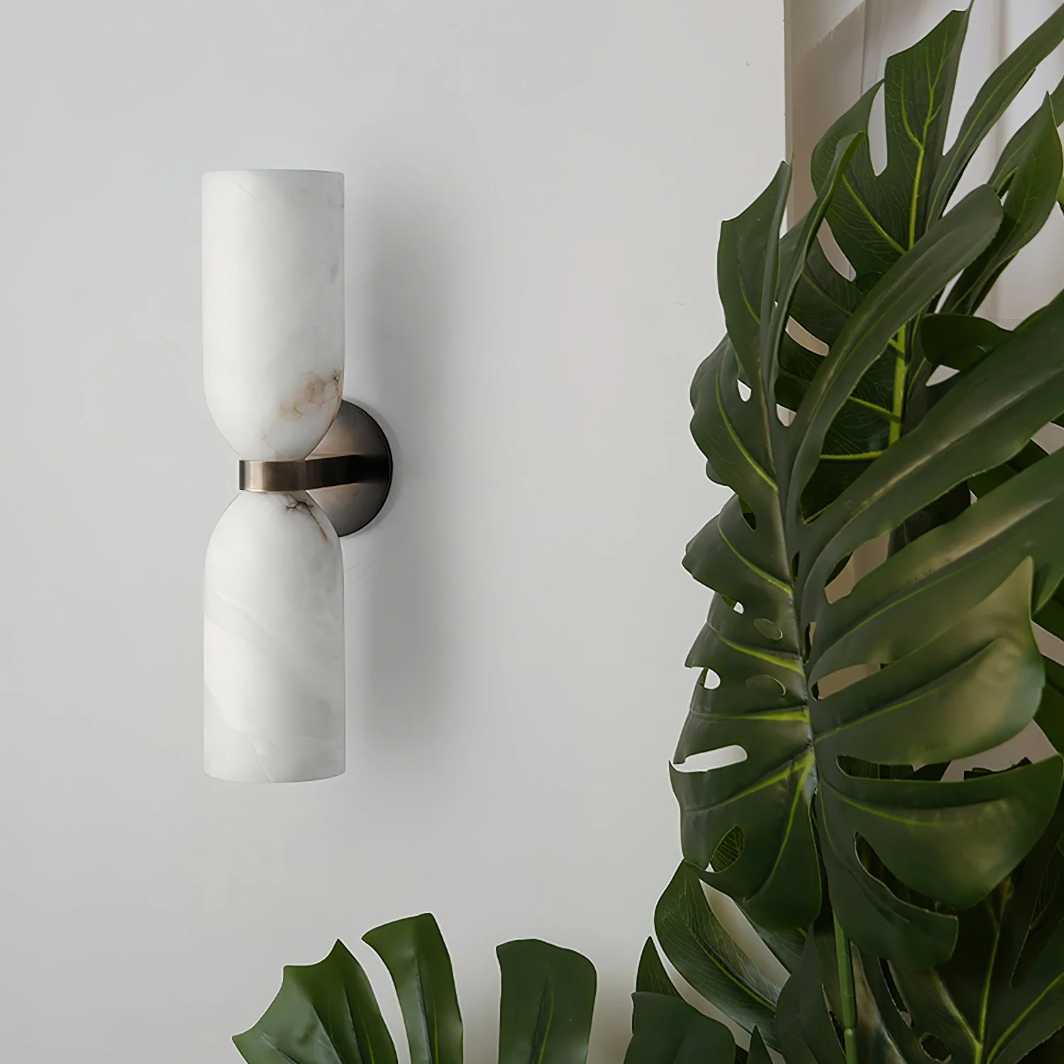 Alabaster Updown Wall Sconces