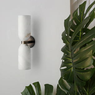 Alabaster Updown Wall Sconces