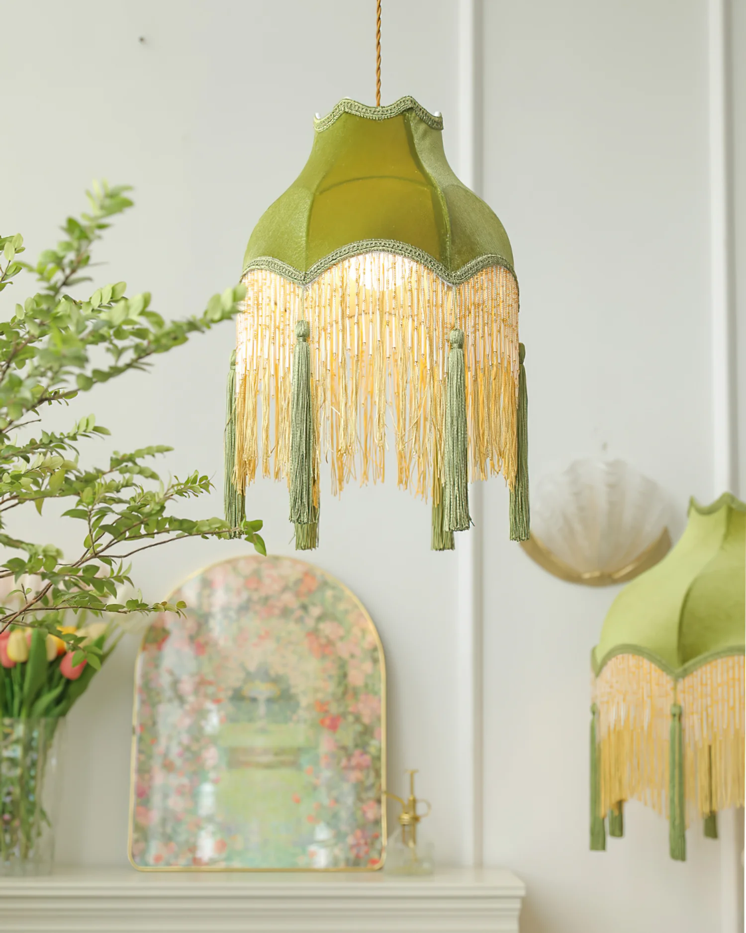 Hadley Fabric Pendant Lamp