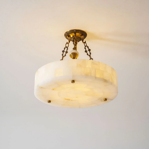 Luciana Alabaster Ceiling Light
