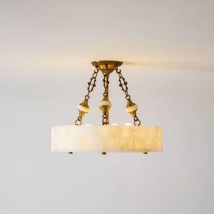 Luciana Alabaster Ceiling Light