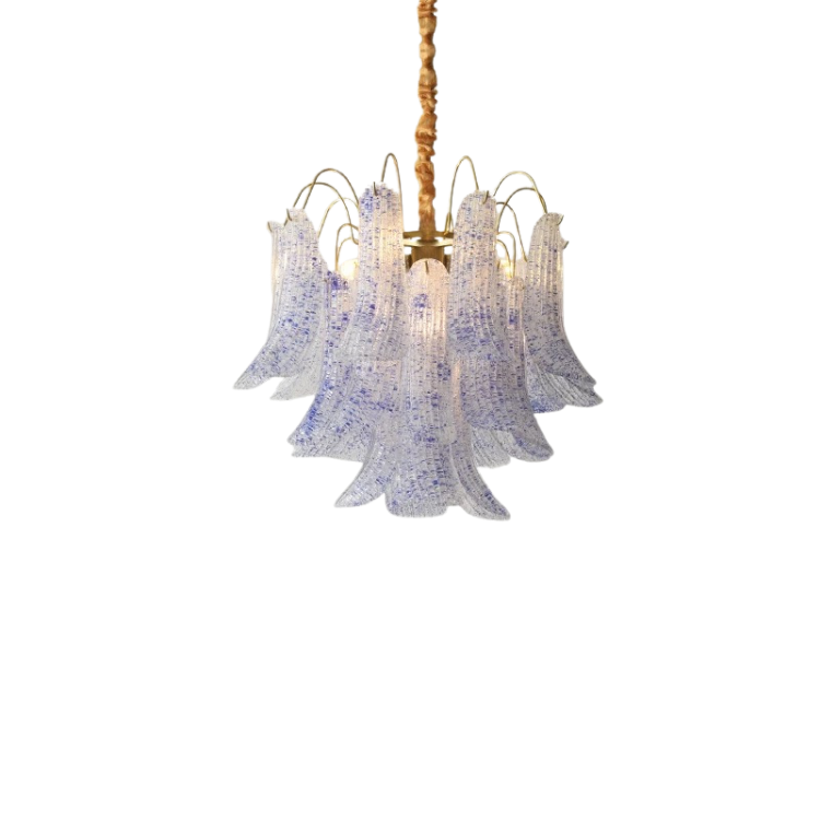 Mazzega Murano Glass Chandelier