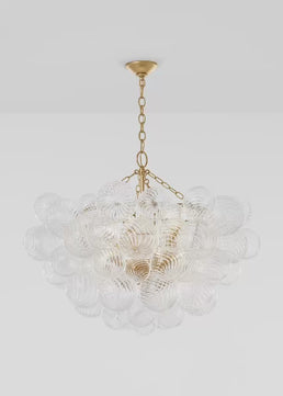 Cluster Glass Bubble Chandelier