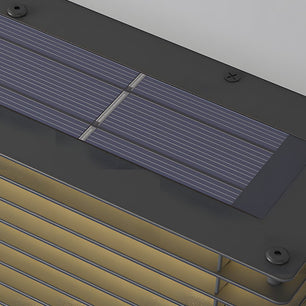 Persiana Louvered Outdoor Wall Light